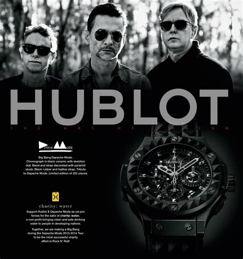 montre hublot depeche mode|esquire hublot watch depeche mode.